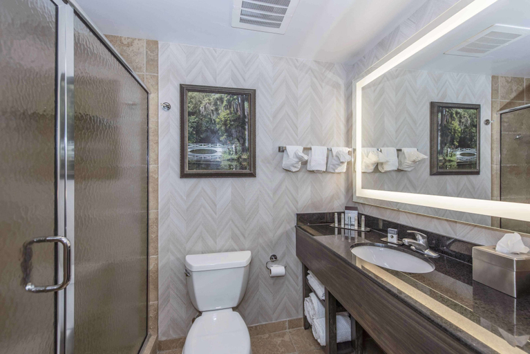 Bathroom 5, DoubleTree by Hilton North Charleston - Convention Center, Charleston