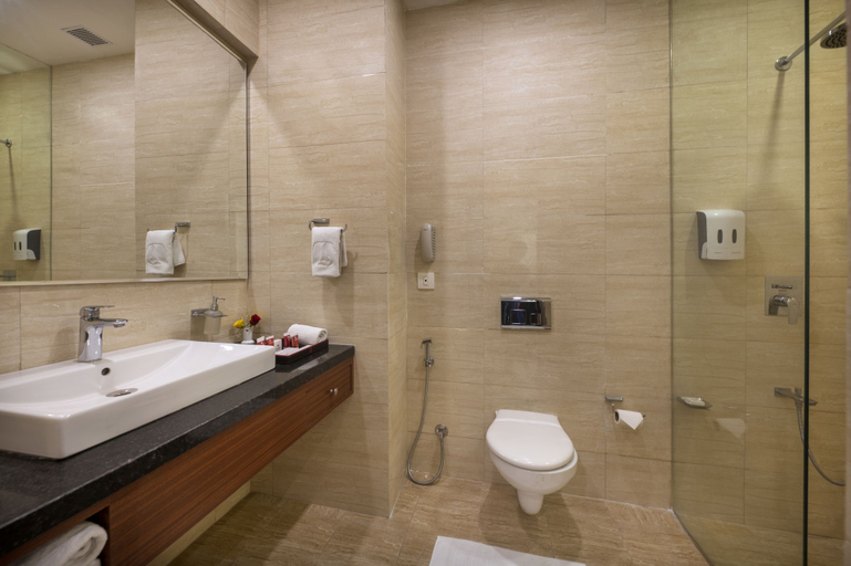 Bathroom 3, Lords Eco Inn Rajkot Shapar, Rajkot