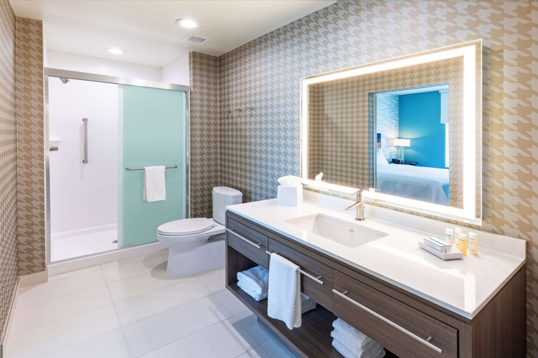 Bathroom 4, Home2 Suites by Hilton Midland East, Midland