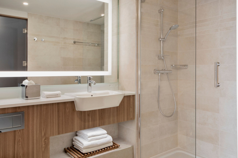 Bathroom 3, Courtyard by Marriott Szczecin City, Szczecin