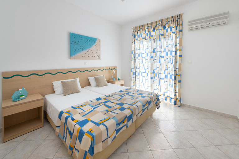 Bedroom 2, Hidden garden Rhodes Apartments, South Aegean