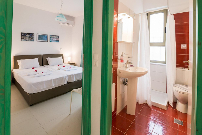 Bedroom 4, Villa Litsa Large Private Pool Sea Views A C Wifi - 2426, Crete