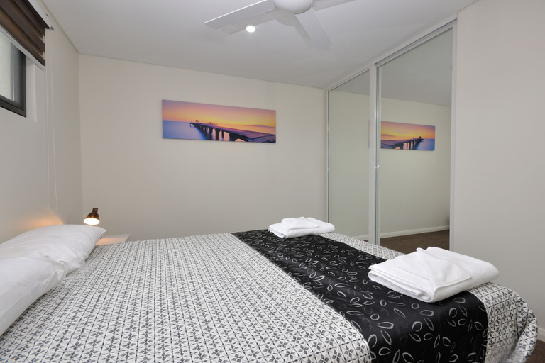 Bedroom 2, Coastal by Rockingham Apartments, Rockingham