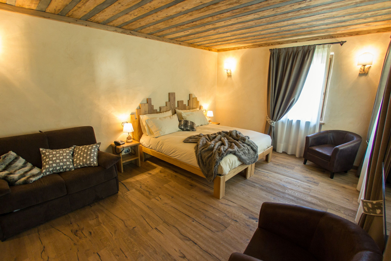 Bedroom 3, Hotel Les Montagnards, Aosta