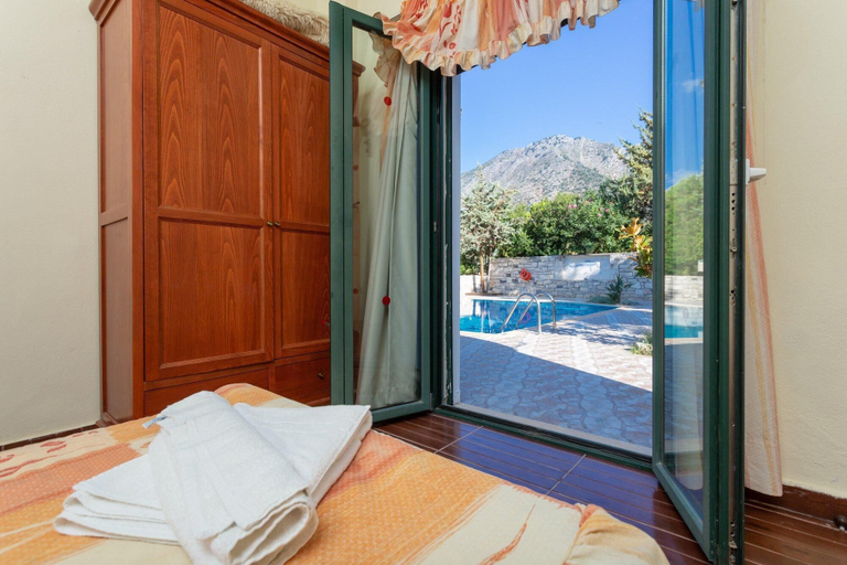 Bedroom 3, Villa Dimitrios Large Private Pool Sea Views Wifi Eco-friendly - 1974, Crete