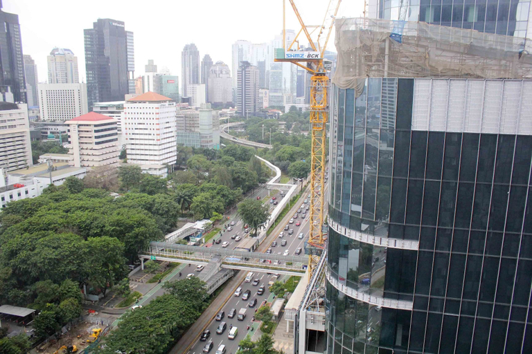 City view from property, Stunning And Comfy 2Br + Study Room At Sudirman Suites Apartment, Jakarta Pusat