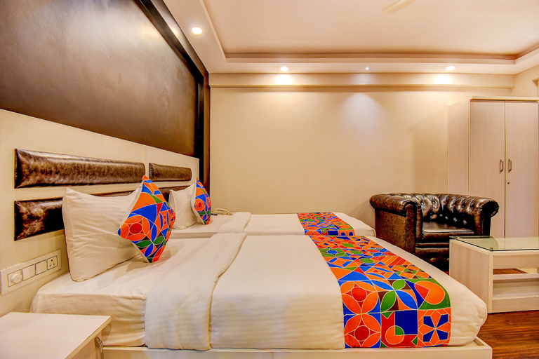 Bedroom 2, FabHotel Cozzy Inn - Jayanagar, Bangalore