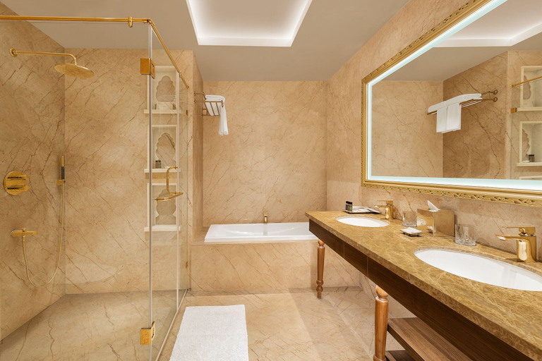 Bathroom 3, Kaldan Samudhra Palace, a Palace by the Sea, Kancheepuram