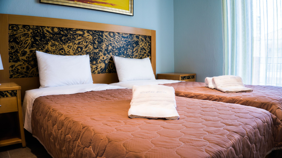 Bedroom 3, Milonas House Apartments, Central Macedonia