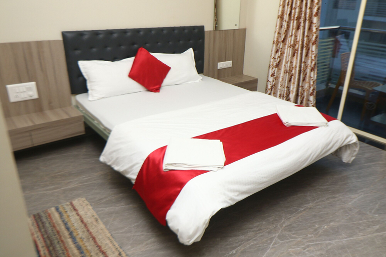 Bedroom 3, Sunrico Resort By PepperTrip | Near Nagaon Beach, Raigarh