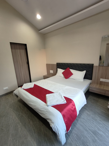 Bedroom 3, Sunrico Resort By PepperTrip | Near Nagaon Beach, Raigarh