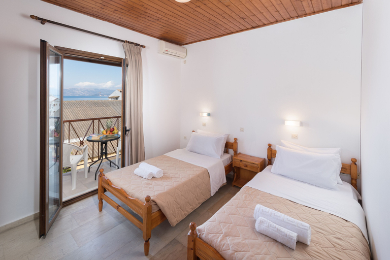 Bedroom 3, Lefkimi Hotel, Ionian Islands