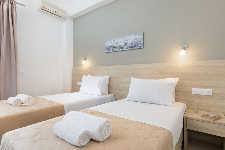 Bedroom 4, Lefkimi Hotel, Ionian Islands