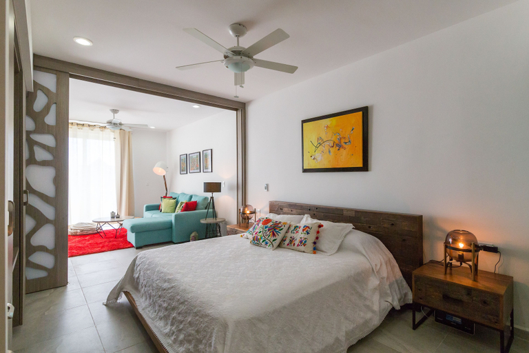 Bedroom 2, Marea 34 by CocoBR, Cozumel