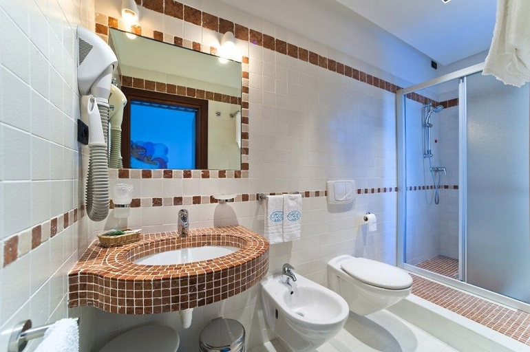 Bathroom, Hotel Europa, Venezia