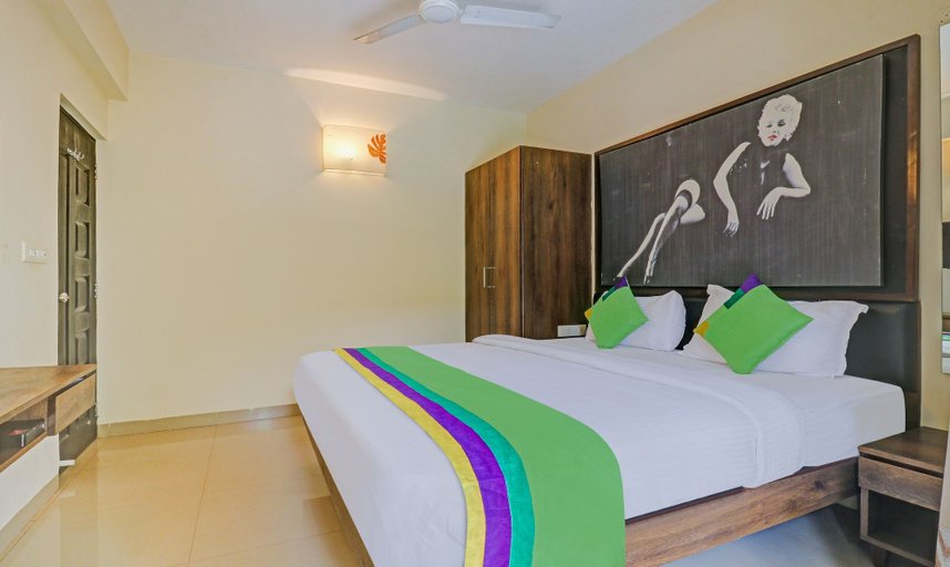 Bedroom 4, Treebo Aquamarine Arpora With Pool, North Goa