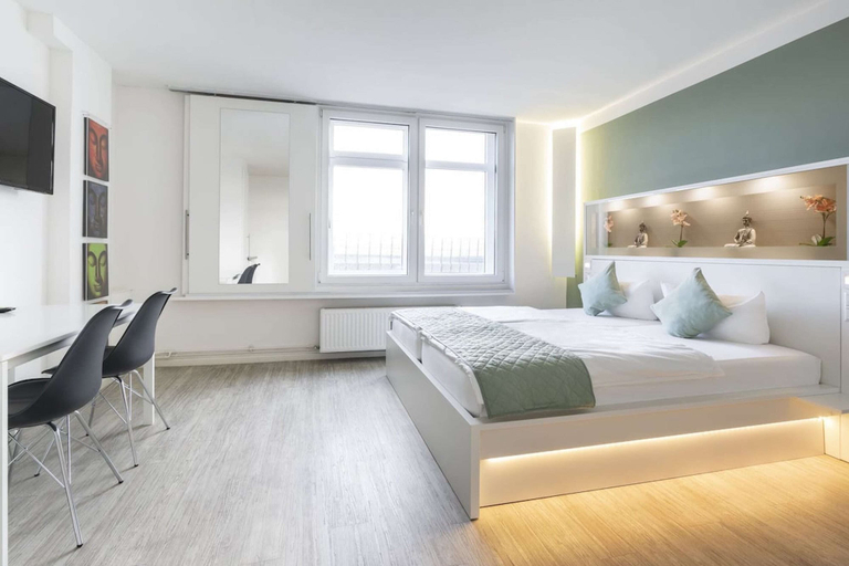 Bedroom 5, NXT PARK Hamburg by ANS, Hamburg