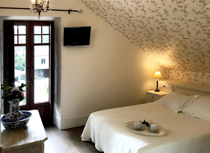 Bedroom 3, Hotel Rústico A Torre de Laxe, A Coruña