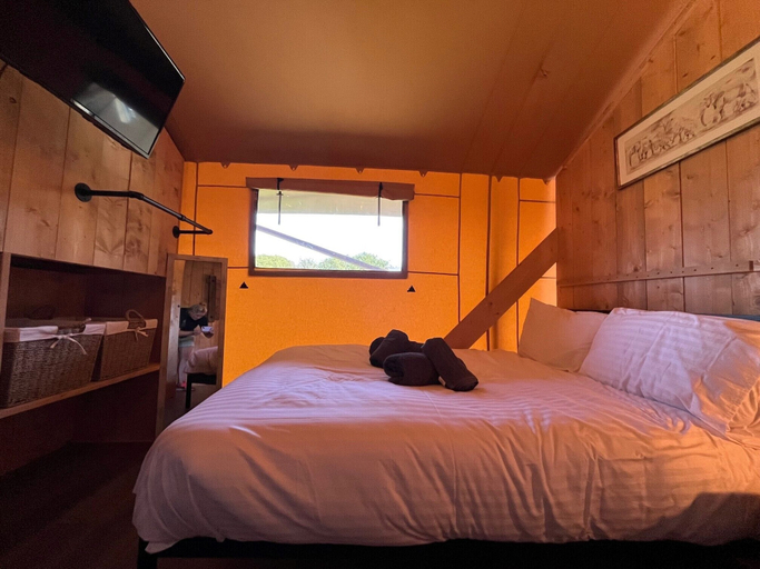 Bedroom 3, Aladdin Safari Tent, Pembrokeshire