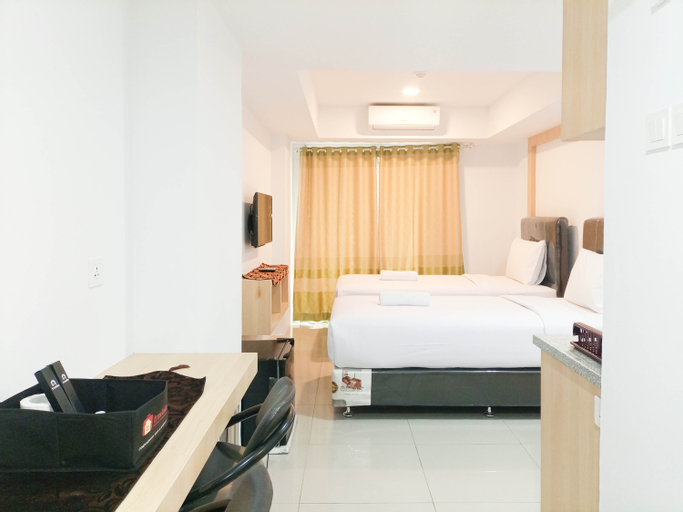 Bedroom 3, Nice and Tidy Studio at De Prima Apartment By Travelio, Medan