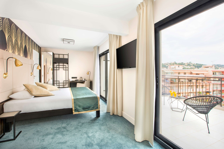 Bedroom 4, Best Western Hôtel JOURNEL Saint-Laurent-du-Var Aéroport, Alpes-Maritimes