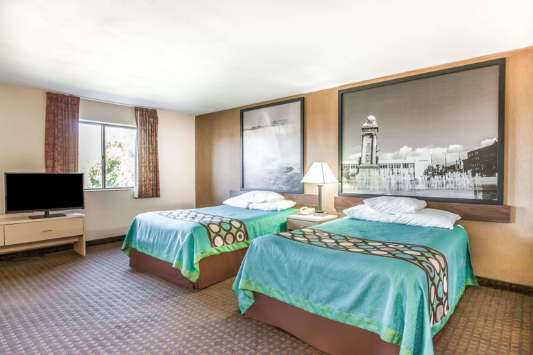 Bedroom 3, Super 8 by Wyndham Liverpool/Clay/Syracuse Area, Onondaga