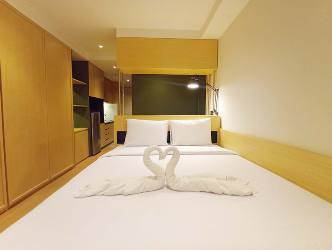 Bedroom 1, Comfy and Best Deal Studio at Mataram City Apartment By Travelio, Sleman