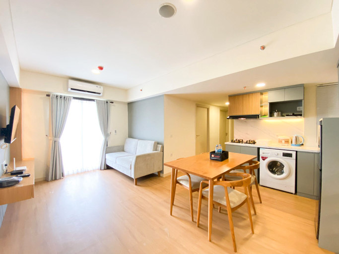 Comfort Living and Warm 3BR at Meikarta Apartment By Travelio, Cikarang
