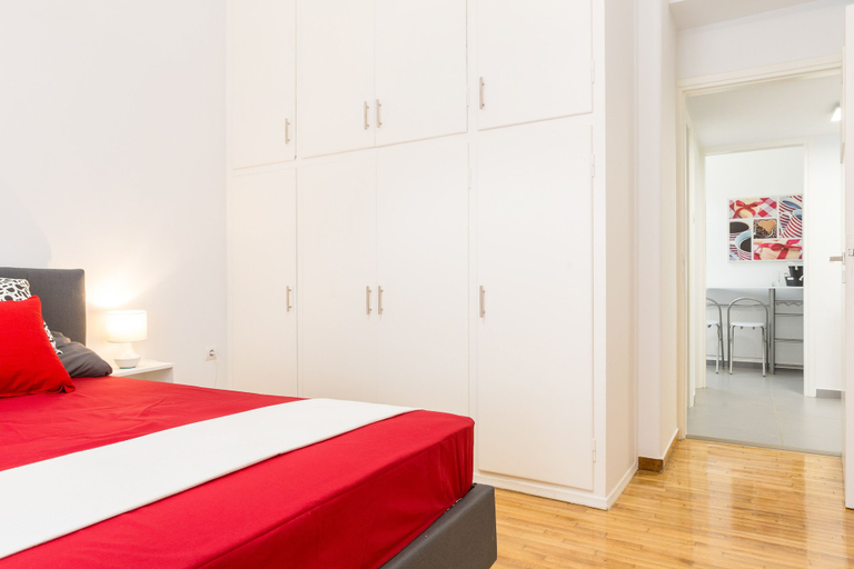 Bedroom 4, Newly Renovated Stylish Urban Flat, Attica