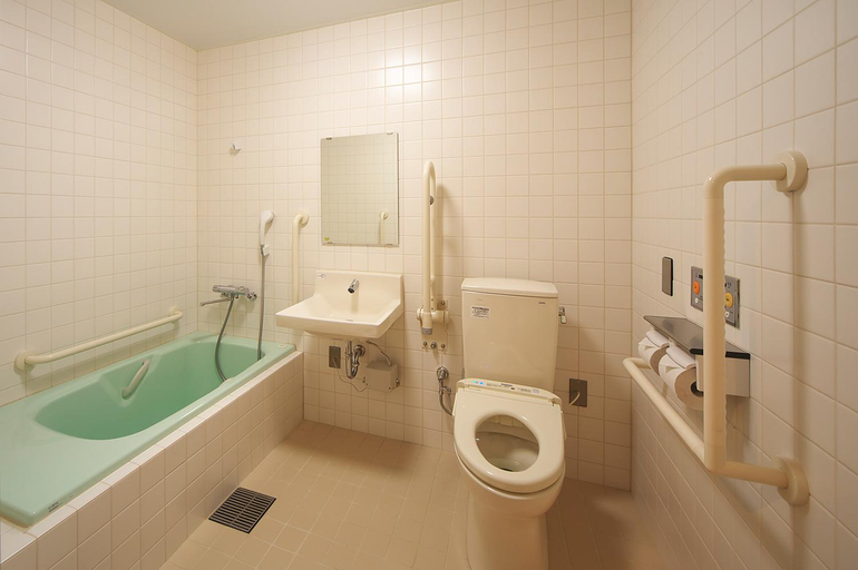Bathroom 5, Motosu View Hotel, Fujikawaguchiko