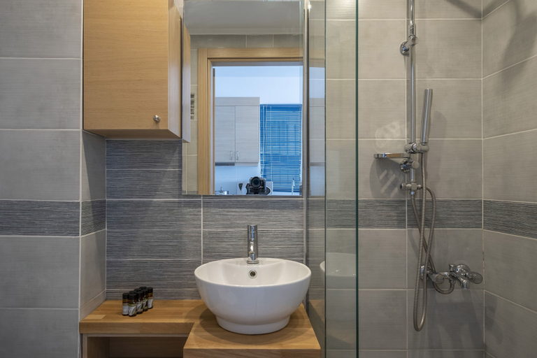 Bathroom 5, Meli Apartments & Villas, Peloponnese