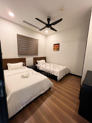 Bedroom 2, Bonheur Villa 112 at Karambunai, Kota Kinabalu