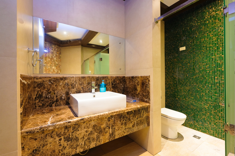 Bathroom 1, JAPI Traveller's Hotel, Cauayan City