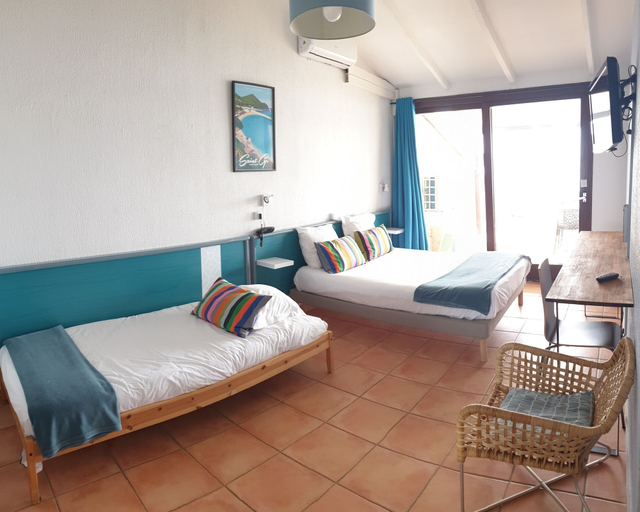 Bedroom 3, Hôtel Chanteplage, Var