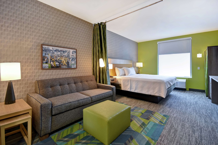 Bedroom 3, Home2 Suites by Hilton Taylor Detroit, Wayne