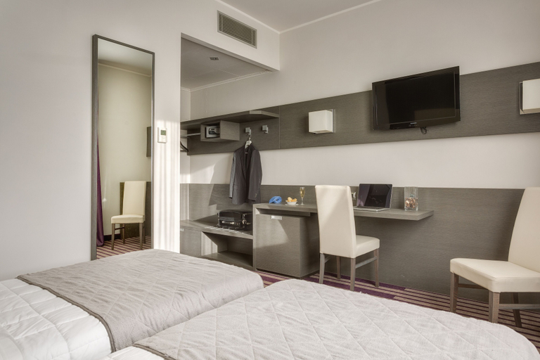 Bedroom 2, Quality Hotel Green Palace, Rome