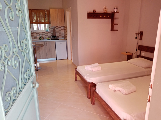Bedroom 3, Maria Apartments, Ionian Islands