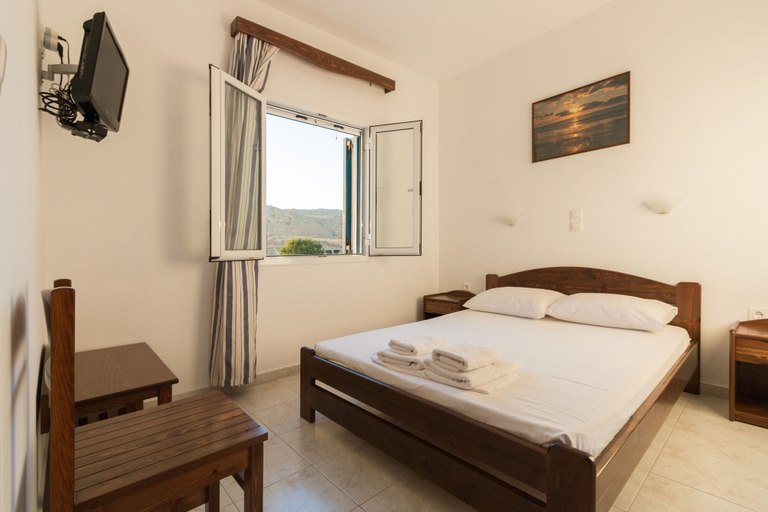 Bedroom 3, Joanna's Apartments, South Aegean