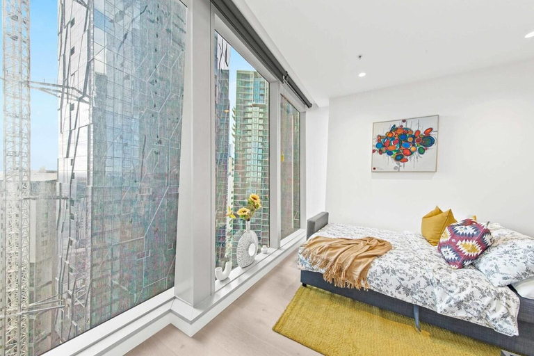 Bedroom 2, A Lux & Cozy Apt Next to Southern Cross Station, Melbourne