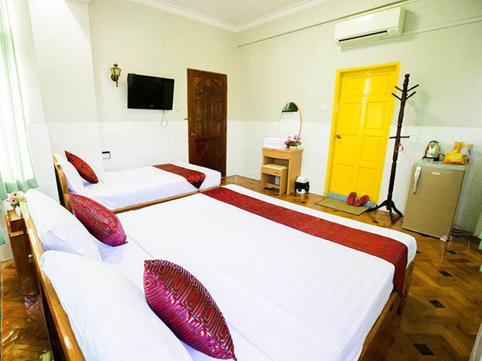 Bedroom 2, East Mandalay Hotel, Mandalay