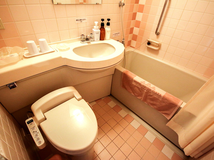 Bathroom 4, Hotel Green Plaza Hakuba, Otari