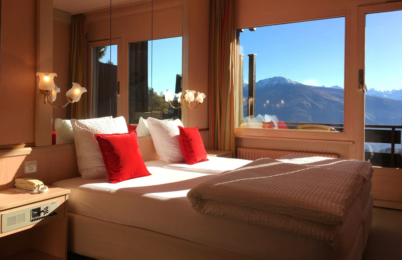 Bedroom 2, Hôtel Résidence de la Forêt, Sierre
