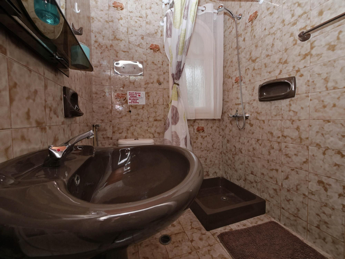 Bathroom 4, Villa Litsa Large Private Pool Walk to Beach Sea Views A C Wifi, Ionian Islands