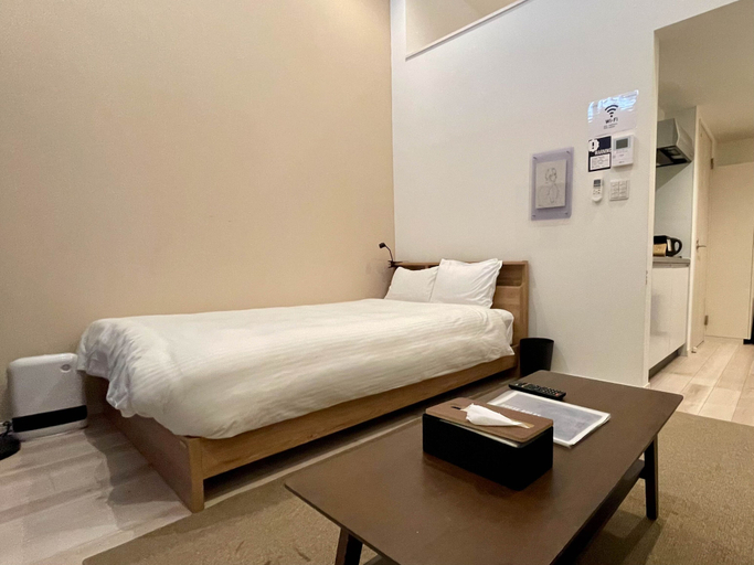 Bedroom 1, Trip Pod Sumiyoshi B, Fukuoka