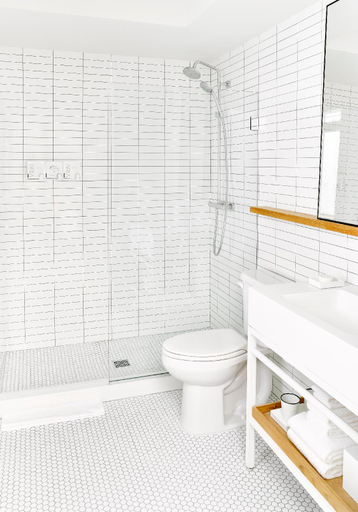 Bathroom 4, The Asbury Hotel, Monmouth