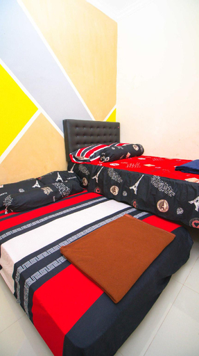 Bedroom 3, Villa Farabela 2 with Karaoke and Mountain View, Malang