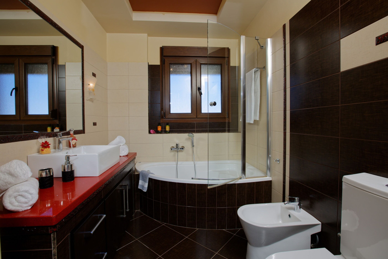 Bathroom 5, Beatiful Villa in Gouves, Sea Views, Crete, Crete