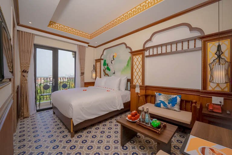 Premium Queen or Twin Room, Balcony with Riverside View