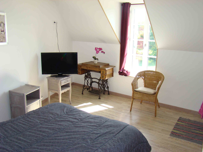 Bedroom 3, Hôtel à la Belle Dame, Aube
