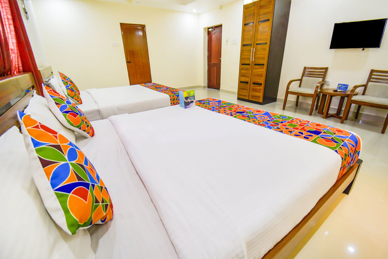 Bedroom 3, Fabhotel Sri Krishna Residency Airport, Kancheepuram